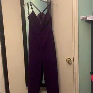 Wide leg jumpsuit